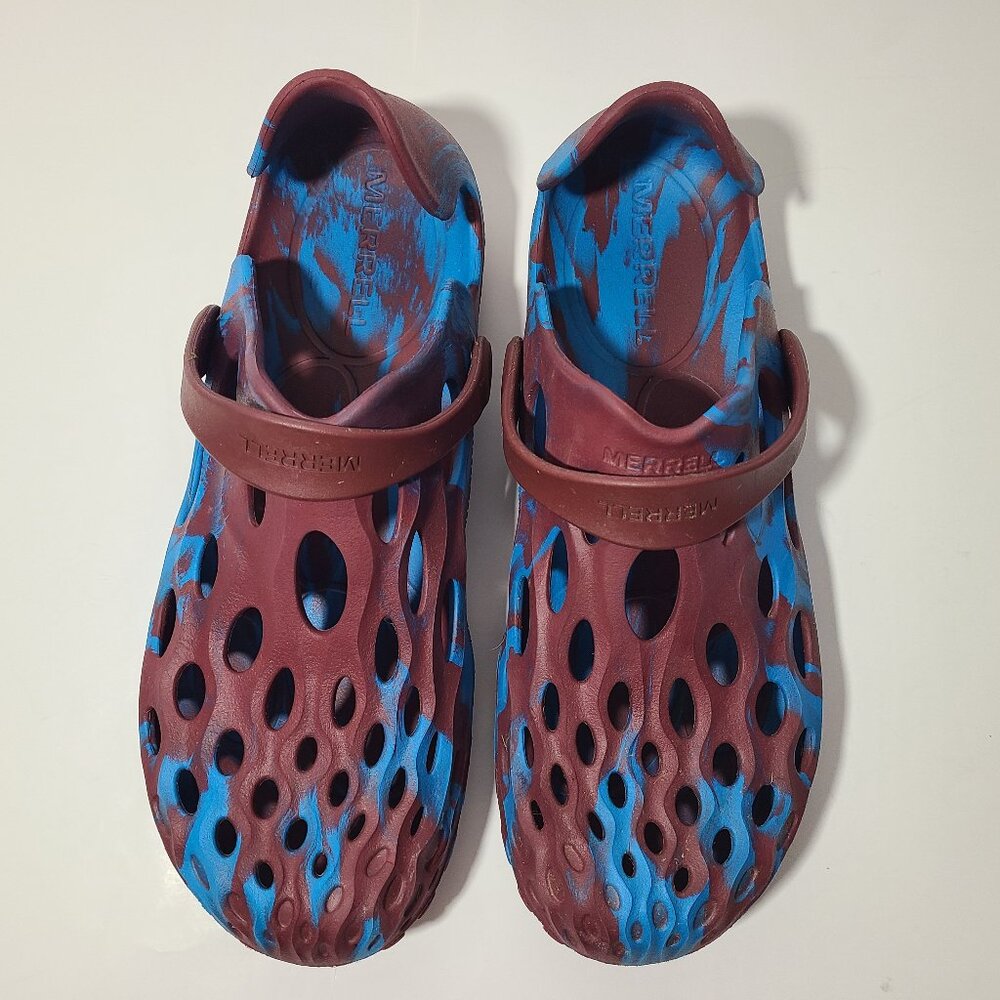 Merrell Hydro Burgundy/Blue Men's Slip On Shoe/Clog Size 12 - Picture 2 of 7